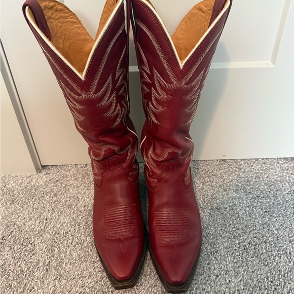 Tecovas Annie Scarlet Western Boots - Picture 4 of 11